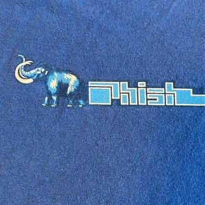 Vintage Phish Fall Tour 2000 short sleeve women’s size medium tshirt blue